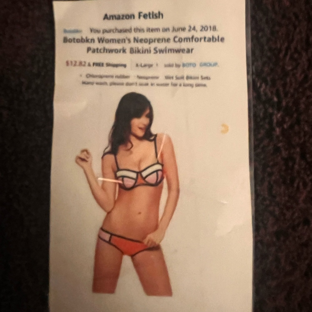 Neoprene bikini